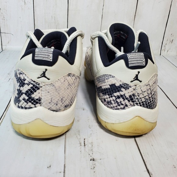 Air Jordan 11 Retro Low Snake Light Bone Snakeskin Men\'s Size 7.5 Sneaker CD6846 main image 6
